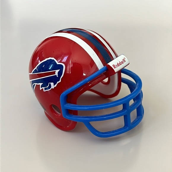 Buffalo Bills NFL Vintage Pocket Pro Mini Riddell Football Helmet - Picture 3 of 7